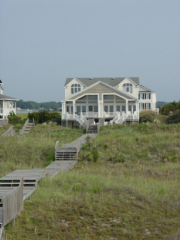 View of house from ocean