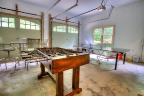 Ping Pong and Foosball Tables