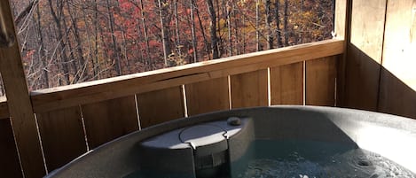 Hot Tub with Privacy and a View