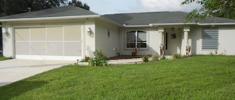 Our three bedroom Key West Feel home is in  a very quiet and safe neighborhood. 