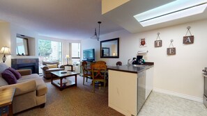 Open plan kitchen