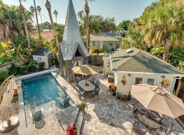 Backyard view