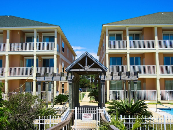 South Side of Condo Complex - Exterior South Side/Beach Side of Condo Complex