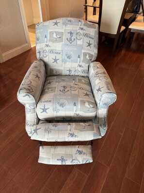 Beach sofa with recliner is the perfect spot for ultimate relaxation to unwind.