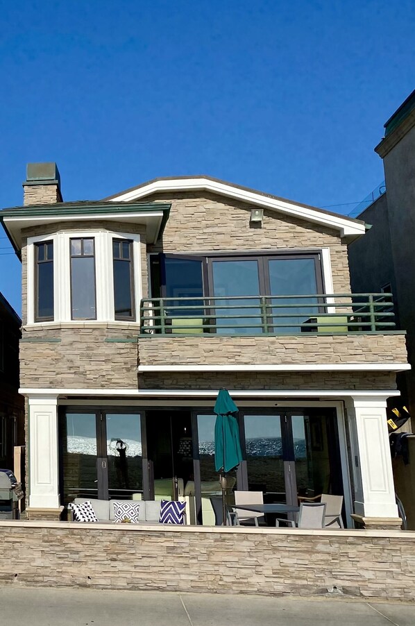 Located on Balboa Peninsula at Newport Pier most desired beach and coastline. 