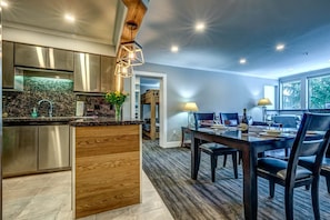 Kitchen and Dining Area