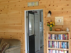 Sunroom Door Leads into Kitchen and It Can Be 
Closed For Privacy!