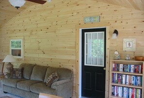 Sunroom has Plenty of Room for Watching TV, Playing Games or Doing Puzzles!