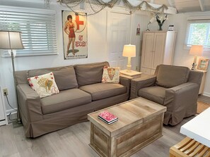 Living Area with TVDVD