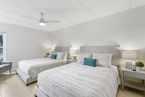1 Guest Bedroom - 2 Queens