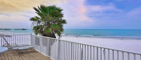 View from the Balcony outside Unit 4 and Shared with Unit 3 of the expansive Coastline