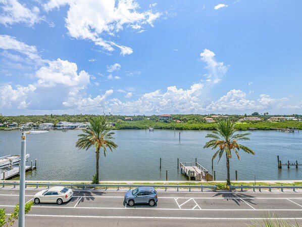 Direct East Balcony Water Views