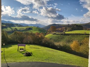 Blick von der Unterkunft