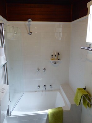 Sleek bathroom