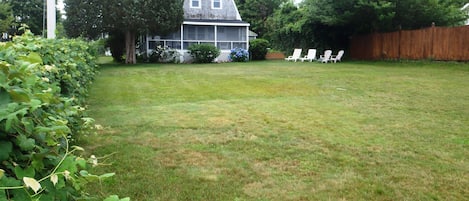 Huge Front Lawn