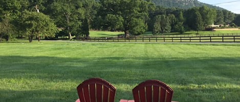 Northwest view from the lawn - beautiful views of the Shawangunk Mountain Ridge