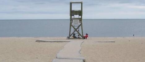 Serene Beach With Warm Waters of Nantucket Sound