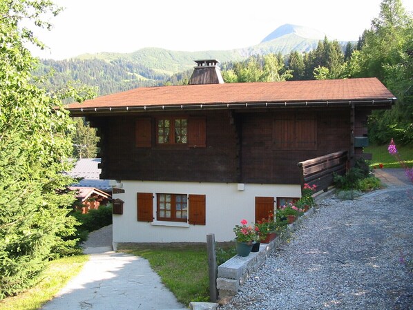 Chalet in summer