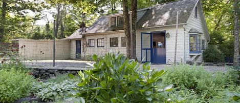 View of Herb Cottage from the 'show off' herb garden