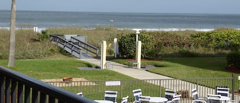 Great views of the ocean from your private balcony.