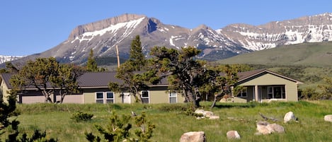 Rocky Mountain Front Retreat with Ear Mountain in the background