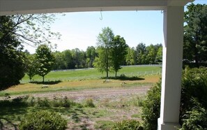 Taken from the front porch looking out to the road