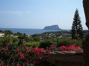 view from the house towards Calpe
