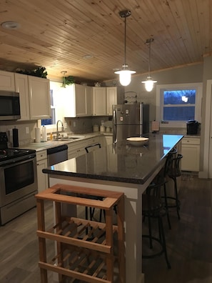 large open kitchen