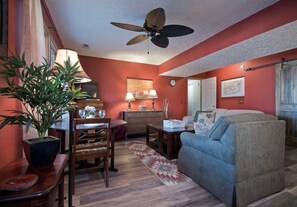 Living room view from the entrance