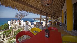 Lunch on the Terrace with commanding Ocean View

