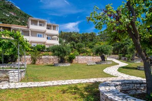 Corfu apartments by the beach Garden Area
