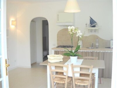 Lovely garden apartment, centrally located and close to the sea