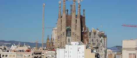 View from private terrace