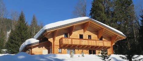 Chalet face sud