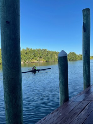 View from dock