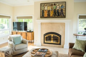 Living Room with ample seating and lounging