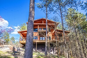 Downhill Westward View Side of Cabin