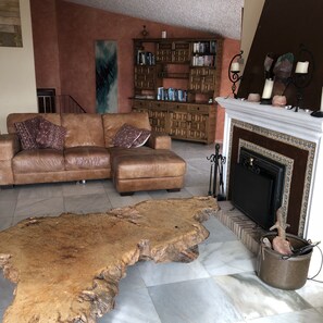 Looking in to a section of the main living space 