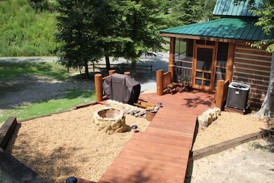 The Little Cabin on the Hillside