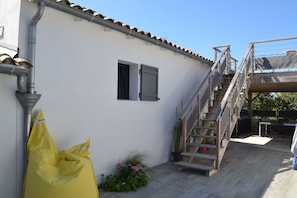 maison euphorbe accès au solarium