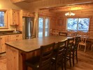 Large island. Kitchen recently opened up to Dining Room.

