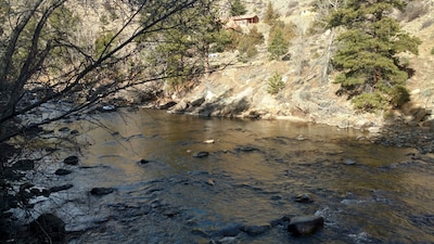 Private secluded property on the Cache la Poudre