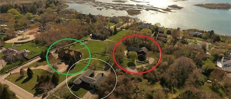 Property circled in red