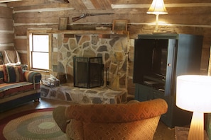 Harned Cabin Living Room