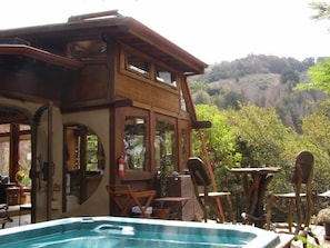 Home and hot tub