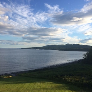 Enjoy great views of Penobscot Bay and the Camden Hills