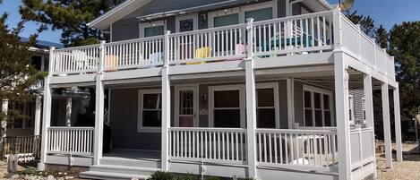 First floor of family-owned duplex