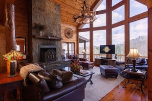 Great Room with Lofty Views of the Mountains and Toccoa River