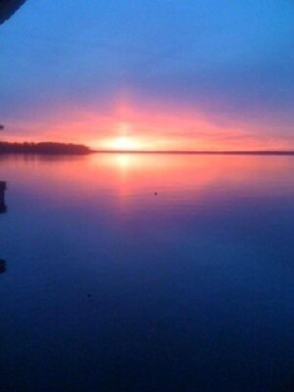 Sunset in January 2013