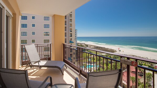 Beachfront Balcony